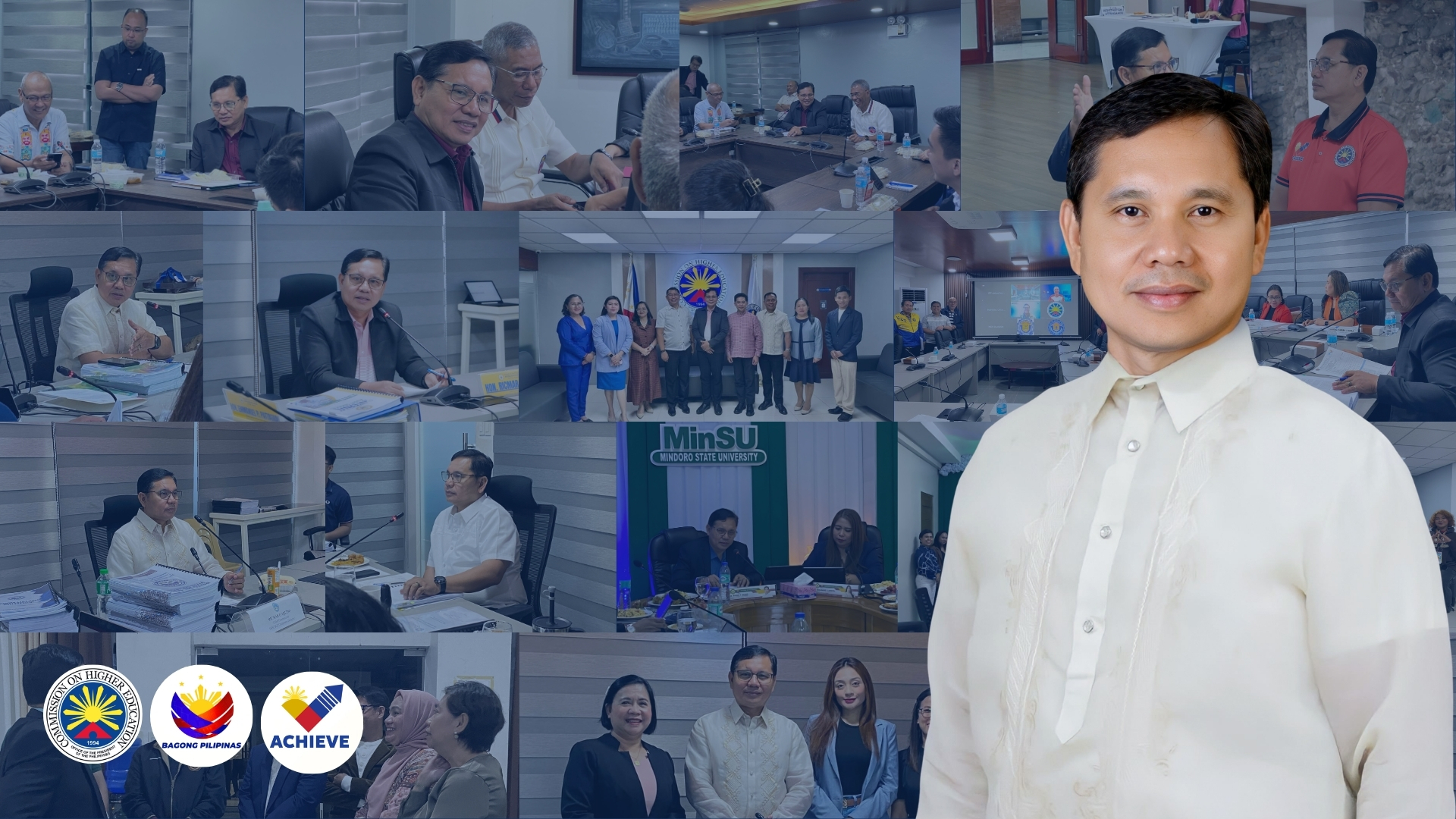 Commissioner Ricmar P. Aquino and higher education activities